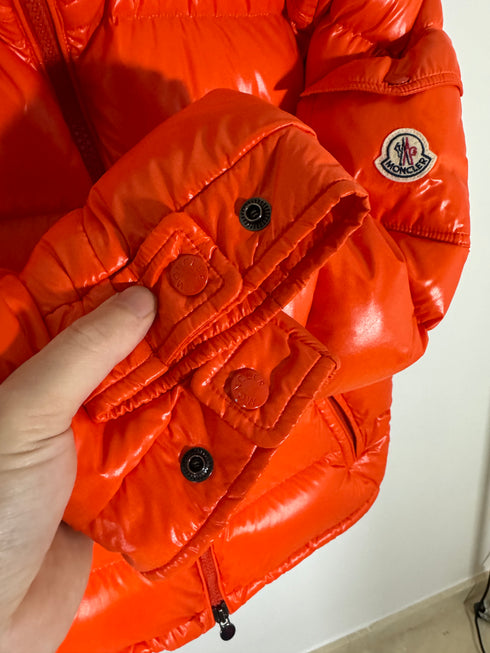 Second hand Moncler jacket Maya size 3 orange